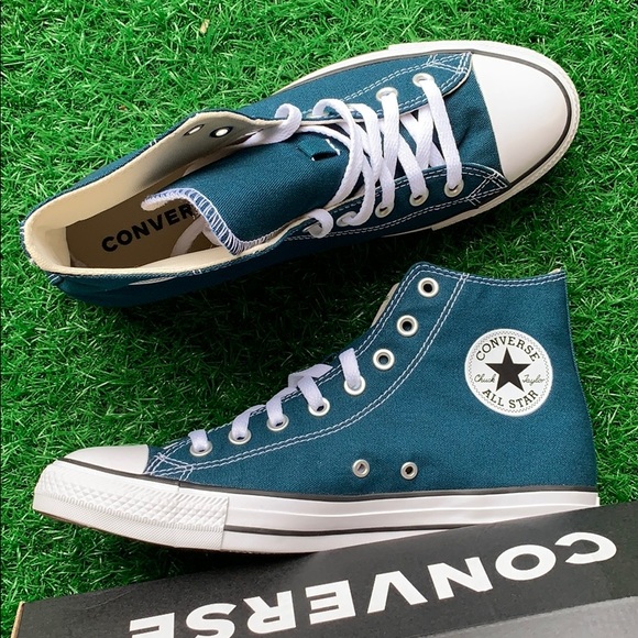 CONVERSE CTAS HI MIDNIGHT TURQUOISE MEN’S - Picture 13 of 16